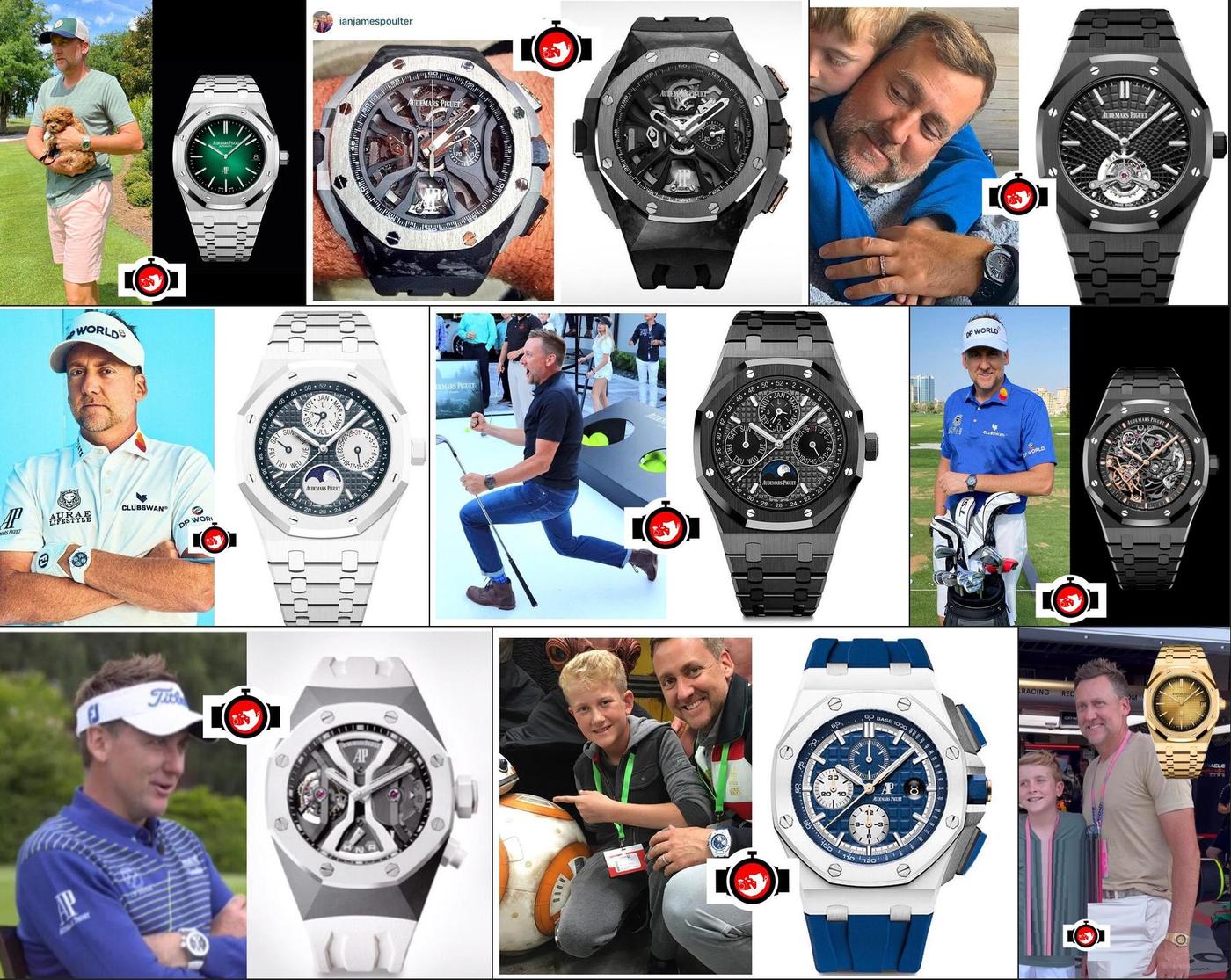 Discovering Ian Poulter's Remarkable Watch Collection | A Glimpse into the World of the Golf Pro